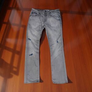 BKE Jake Straight Leg Gray Wash Jeans Size 31x29